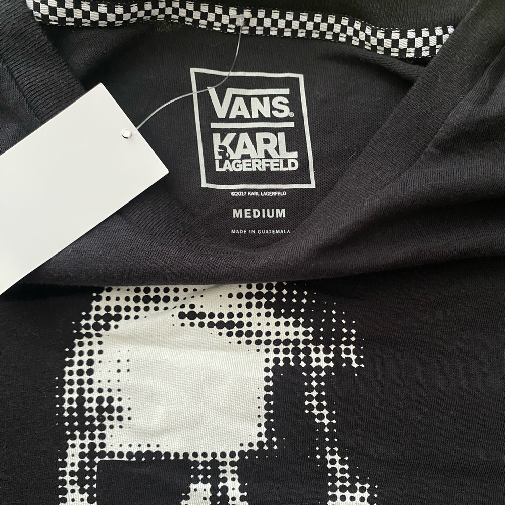 VANS X KARL LAGERFELD BOYFRIEND TEE - Picture 4 of 5